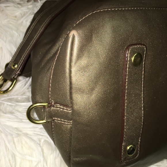 COACH purse w/coach scarf - Picture 6 of 8